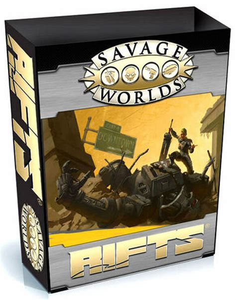 What are your thoughts on the <b>savage</b> <b>worlds</b> ruleset for running <b>rifts</b>? Do you prefer <b>savage</b> <b>worlds</b> or the original ruleset? Also, I was looking for some good podcasts or streaming to watch that are current, but I can't seem to find much. . Rifts savage worlds pdf